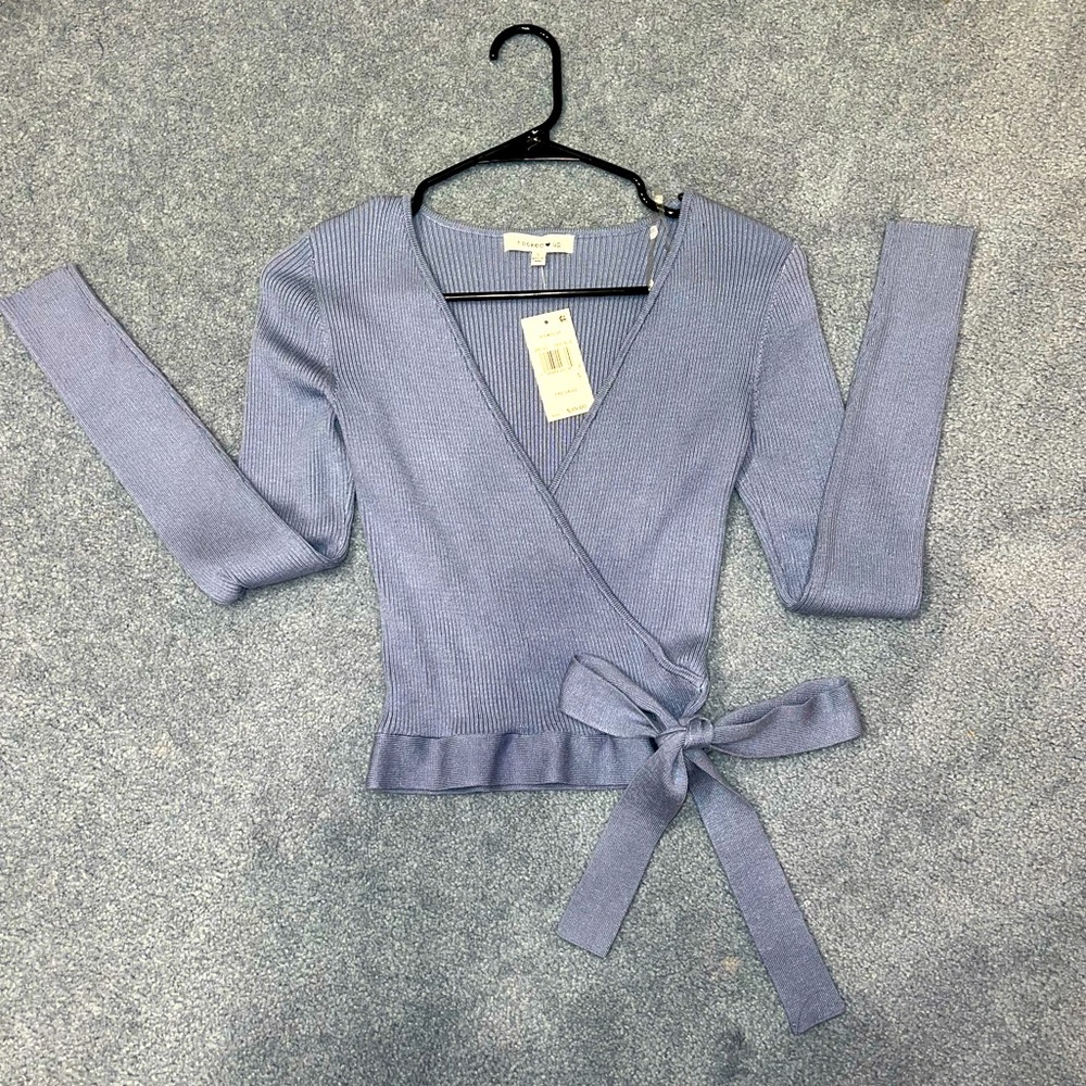 HOOKED UP long sleeve top